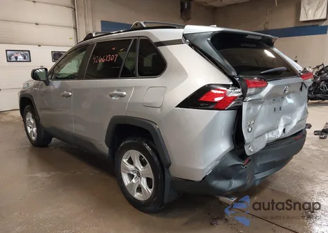 2021 Toyota Rav4 Hybrid Le из США, поврежденный, VIN 2T3LWRFV8MW113327